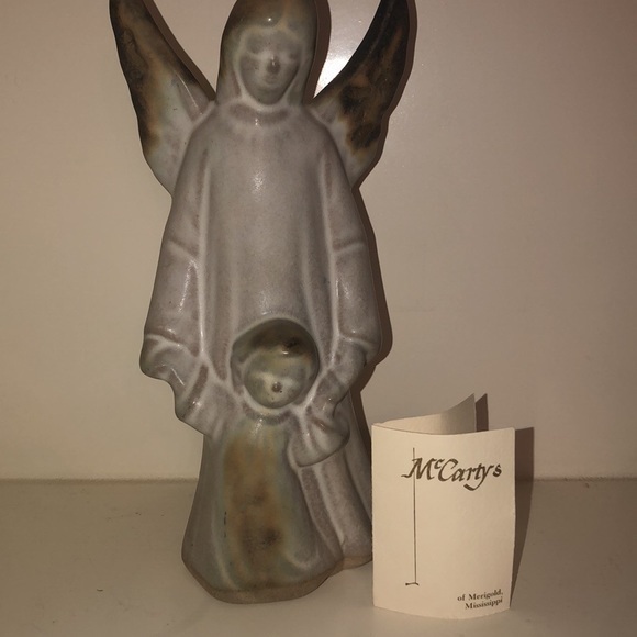 McCarty Pottery made in Mississippi mother and child piece. Lovely & collectible - Picture 8 of 11